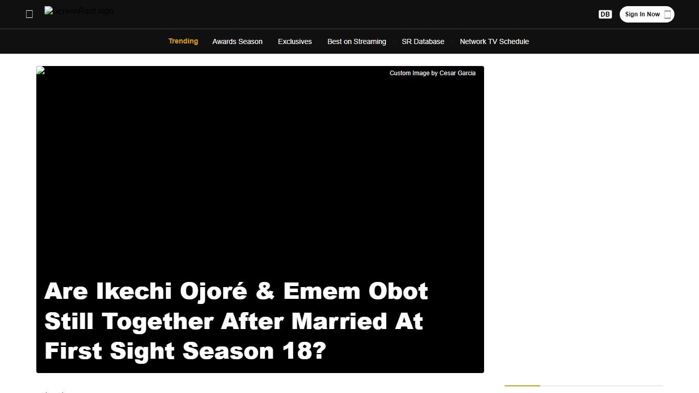 Are Ikechi Ojoré & Emem Obot Still Together After Married At First Sight Season 18?